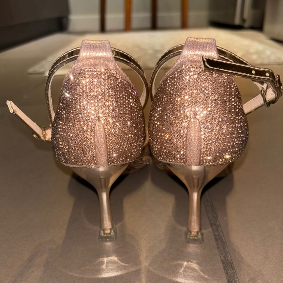 Pink Glitter Heels - Picture 2 of 7